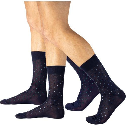 Shiba-Chaussettes Homme, Chaussettes 100% Fil D'écosse, Chaussettes Courtes Et Mi-Hautes, Chaussettes Hautes En Coton, 2 Paires | [3457]