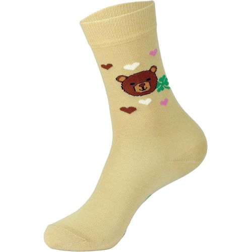 Shiba-Lucky Socks Lot De 5 Chaussettes De Travail Pour Homme Et Femme Dans Une Boîte Cadeau (Taille 39-42 43-46) En Coton De Haute[4126]
