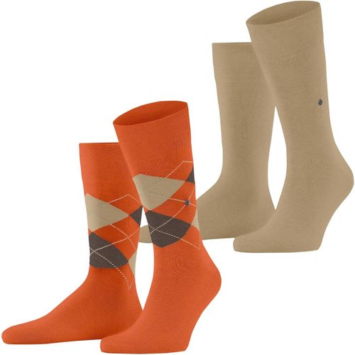Shiba-Homme Everyday Mix 2-Pack Chaussettes Respirantes Coton Renforcées Résistantes Douces Mix Unies Motif Fantaisie Argyle Pour [735]