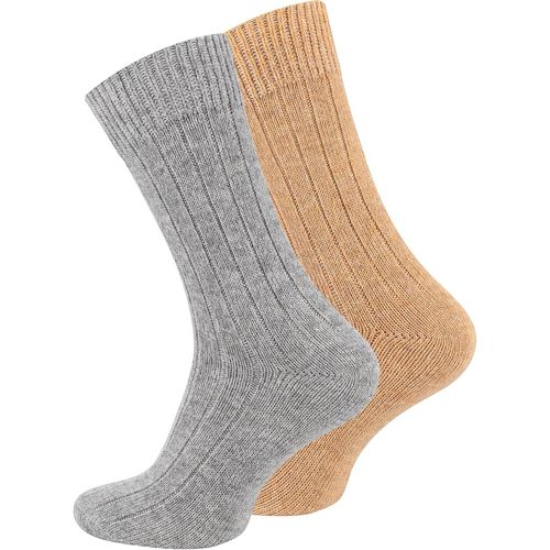Shiba-Lot De 2 Paires De Chaussettes En Alpaga, Chaussettes En Laine, Chaussettes D'hiver Pour Homme Et Femme ¿ Chaussettes Chaude[3134]