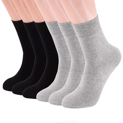 Shiba-Lot De 6 Paires De Chaussettes De Loisirs En Coton De Qualité Supérieure Pour Homme - Taille 35-46[3797]