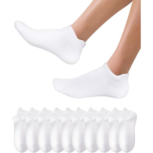 Shiba-Chaussettes Homme Femme Lot De 10,Chaussettes Basses Sport Et Respirantes En Coton Confortables Chaussettes Taille[4160]