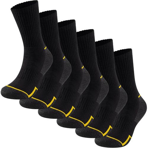 Shiba-Lot De 6 Paires De Chaussettes De Travail Thermiques De Qualité Supérieure Pour Homme Avec Crampons Confortables Et Nervurés[4484]