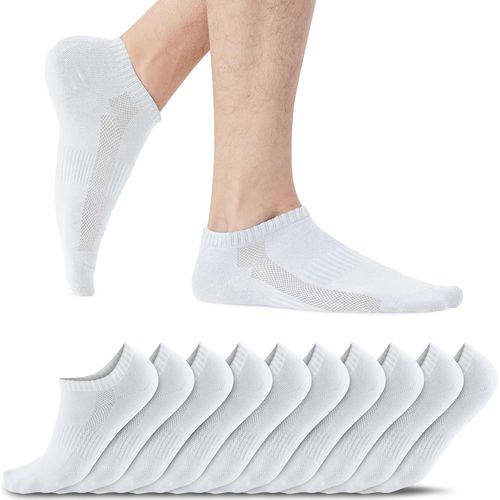 Shiba-Chaussettes De Baskets Pour Hommes Et Femmes, 10 Paires, Chaussettes Courtes, En Coton, Chaussettes De Sport, Respirantes, P[1055]