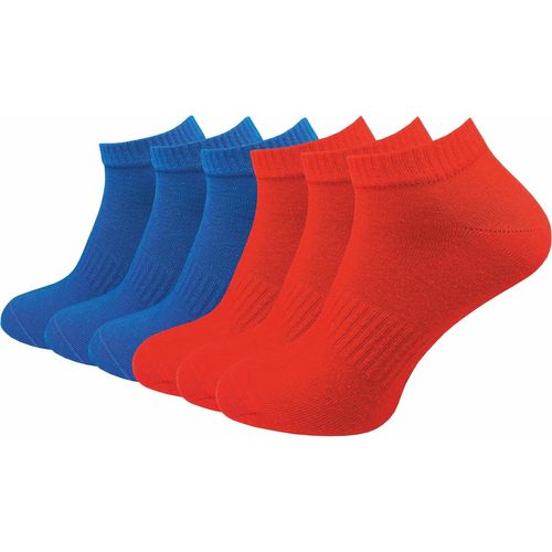 Shiba-Chaussettes Courtes Pour Homme Et Femme (6 Paires) | Chaussettes Quarter Sans Couture | Maintien Sûr Grâce Au Bord Côtelé | [1042]