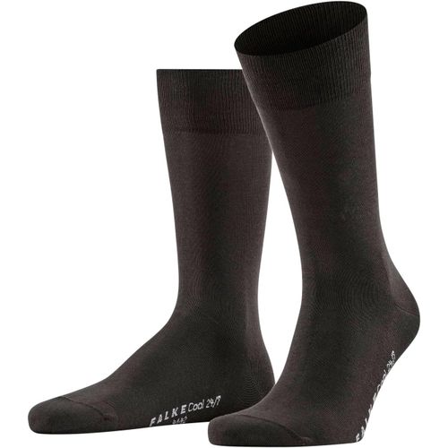 Shiba-Homme Cool 24/7 Chaussettes Respirantes Durables Biologiques Coton Fines Unies Élégantes Effet Raffraîchissant Régulation Cl[2114]