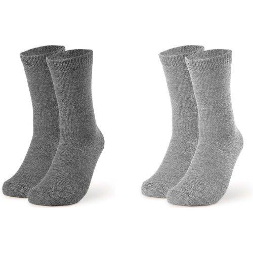 Shiba-Lot De 2 Paires De Chaussettes En Alpaga - Chaussettes En Laine Pour Homme Et Femme - Chaussettes Douillettes Respirantes En[3143]