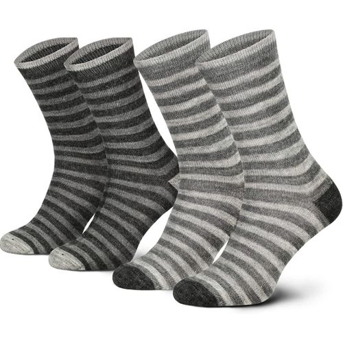 Shiba-Lot De 2 Paires De Chaussettes En Alpaga - Chaussettes En Laine Pour Homme Et Femme - Chaussettes Douillettes Respirantes En[3146]