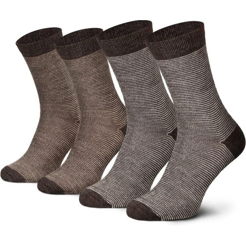 Shiba-Lot De 2 Paires De Chaussettes En Alpaga - Chaussettes En Laine Pour Homme Et Femme - Chaussettes Douillettes Respirantes En[3145]