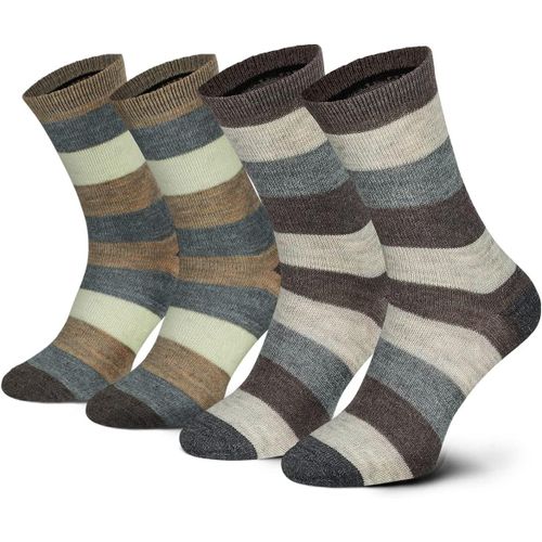 Shiba-Lot De 2 Paires De Chaussettes En Alpaga - Chaussettes En Laine Pour Homme Et Femme - Chaussettes Douillettes Respirantes En[3141]