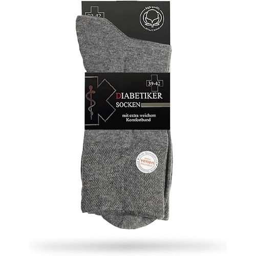 Shiba-Chaussettes Diabétiques Pour Homme Et Femme Sans Caoutchouc Avec Taille Piquée, Chaussettes Diabétiques Avec 97 % Coton[4499]