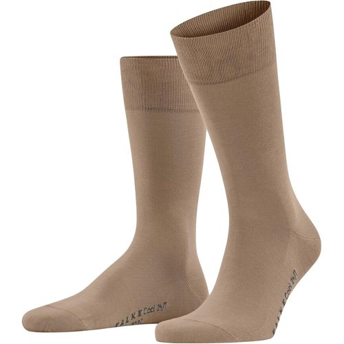 Shiba-Homme Cool 24/7 Chaussettes Respirantes Durables Biologiques Coton Fines Unies Élégantes Effet Raffraîchissant Régulation Cl[2113]