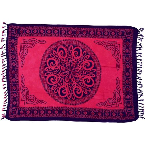Shiba-Bali Batik Sarong, Tenture Murale, Jupe À Langer, Robe Sarong, Serviette De Plage, Unisexe, Beige, Synthétique, Taille : Tai[8