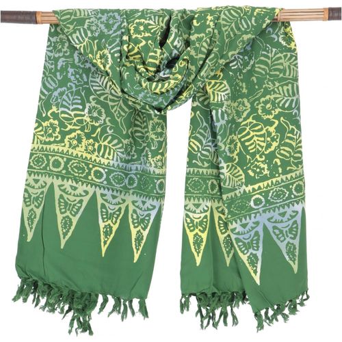 Shiba-Bali Batik Sarong, Tenture Murale, Jupe À Langer, Robe Sarong, Serviette De Plage, Unisexe, Beige, Synthétique, Taille : Tai[8