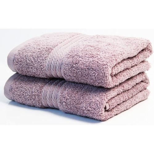 SHIBA-Lot de 2 serviettes de toilette pour salle de bain Gamme Supreme 500 g/m² Coton égyptien super doux Absorbant et séchage rap[5