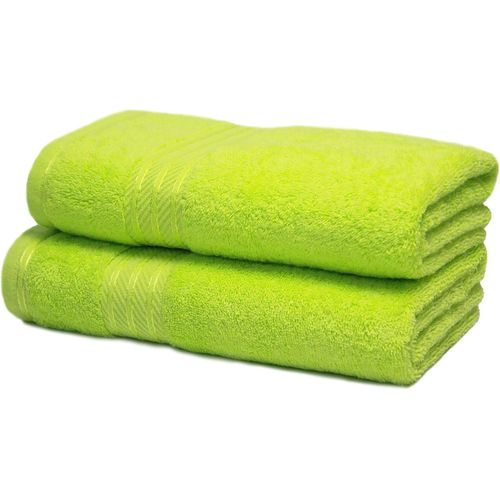 SHIBA-Lot de 2 serviettes de toilette pour salle de bain Gamme Supreme 500 g/m² Coton égyptien super doux Absorbant et séchage rap[5
