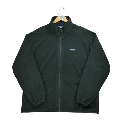 Reconditionné - Veste Polaire Homme Vintage Noir - Taille Xl - Homme - Noir