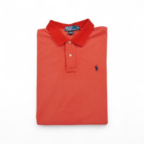 Reconditionné - Polo Manches Courtes Homme Rouge - Taille Xl - Homme - Rouge