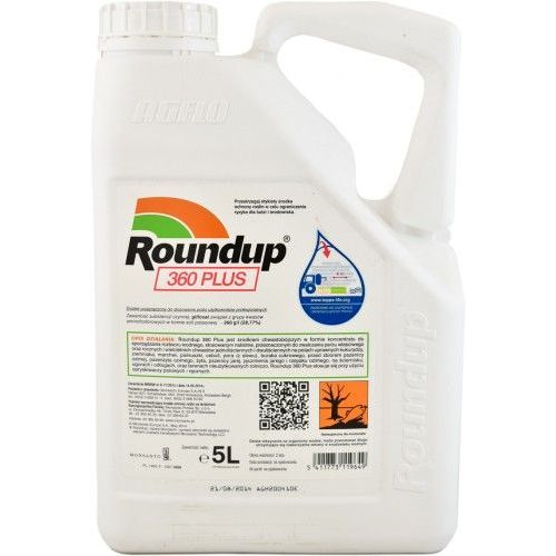 Désherbant 360 Plus Herbicide Concentré Total Jardin Glyphosate Systémique 5l - Gazon Pelouse Allée Terrasse - Puissant Mauvaises Herbes Plantes Racines