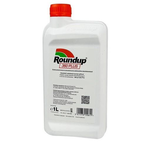 Désherbant 360 Plus Herbicide Concentré Total Jardin Gazon Pelouse Allée Terrasse Puissant Glyphosate Plantes Mauvaises Herbes Racines 1l