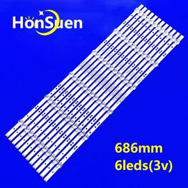 Rétroéclairage LED pour téléviseur 65 pouces, LE65U6900UG 06-65F9-3030-0D20-6x6-687x12 LU65D31J LS65AL88T71 LU65C51 HK650WLEDM-MH87H 06 65F9 3030
