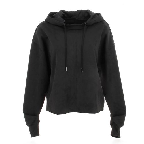 Sweat Capuche Hooded Guess Zorina Sweatshirt Noir