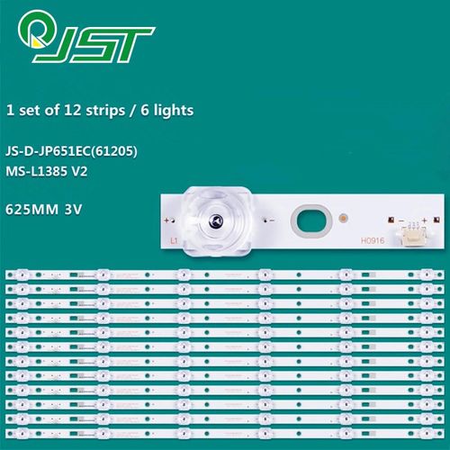 11 pièces LED MULLER GS-65FLED4KCURVED JL.D 65061330 -007AS-M 170S MS-L1385 V2 JS-D-JP651EC JS-D-JP65EU-061EC (61205) E65EU1000 MCPCB