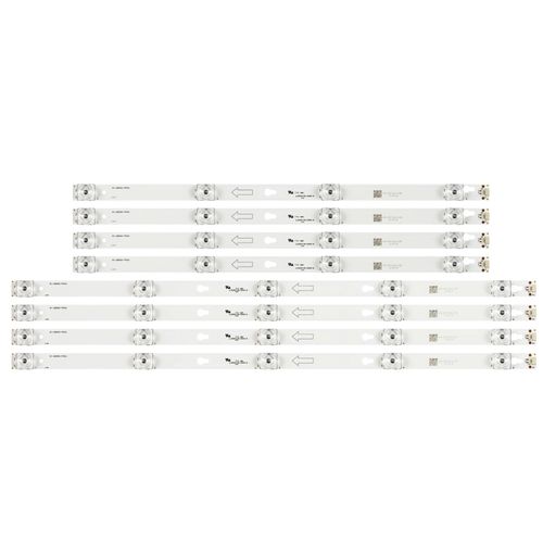 Bande de rétro-éclairage LED pour TCL, U55P6006, 55UC6426, SD9W10, V1 1 set 8pcs