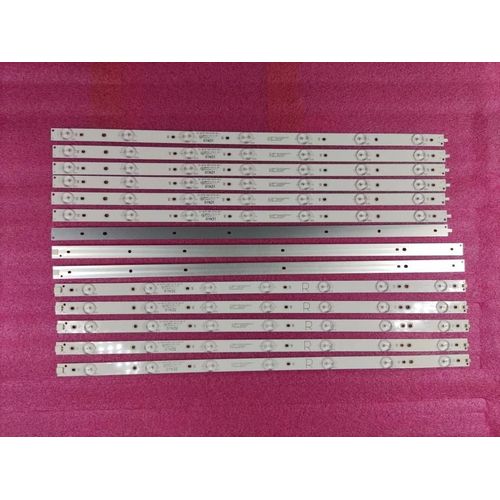 Bande de rétroéclairage LED, pour 55PFF5701 55PUS6501 LBcape 72 55PUS6561 55PUS6581 55PUS6101 55PUH6101 55PUS6401 01N31 01N32-A, 14 pièces/ensemble