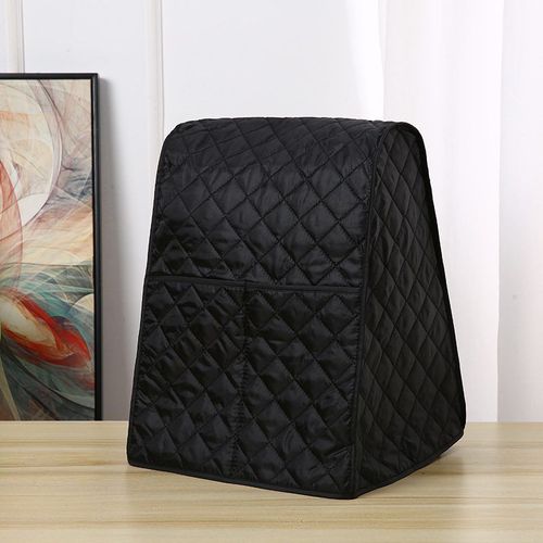 Housse anti-poussière pour batteur sur socle KitchenAid, Sunbeam, Cuisinart avec pochette de rangement ¿ Résistante à l'eau et élégante