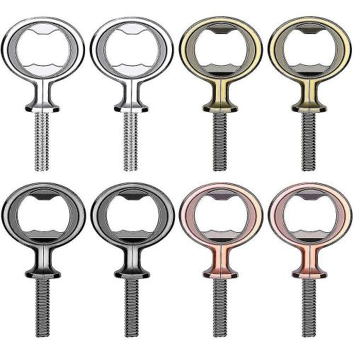 Kit D'inserts Pour Décapsuleur En Acier Inoxydable À Faire Soi-Même - 8 Décapsuleurs De Bière Artisanale Durables Pour Poignées En Bois Personnalisées