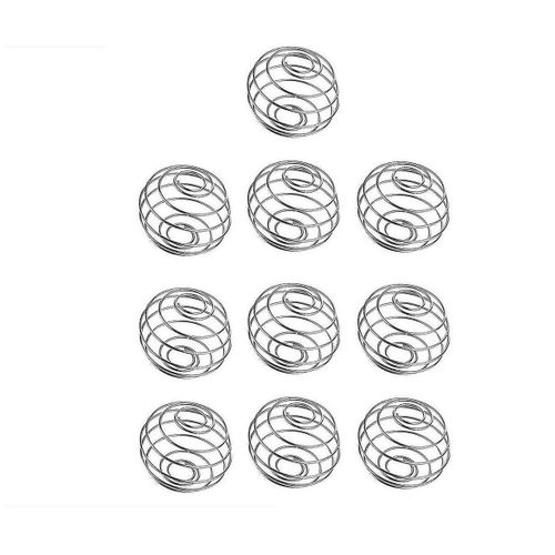 Lot de 10 boules fouettées en acier inoxydable pour shaker ¿ Parfaites pour les milkshakes et les smoothies ¿ Faciles à nettoyer
