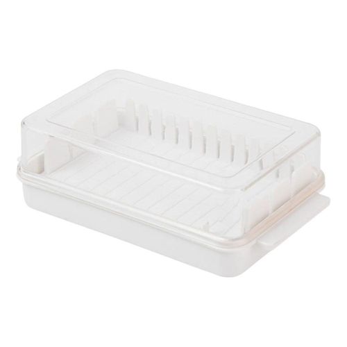 Beurrier Transparent Avec Couvercle Hermétique - Beurrier En Pp Durable Pour Une Conservation Fraîche Et Un Service Facile