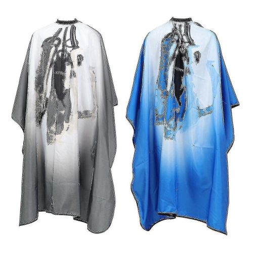 Lot De 2 Capes De Coupe Imperméables De Qualité Supérieure Pour La Coiffure ¿ Qualité Professionnelle, Faciles À Nettoyer Et Antistatiques 