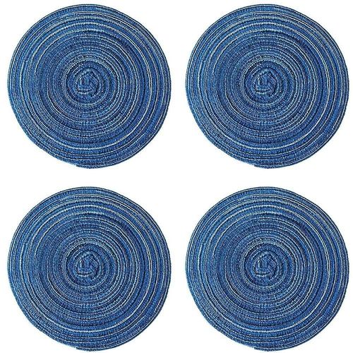 Sets De Table Ovales Lavables De Qualité Supérieure - Antidérapants, Résistants À La Chaleur Et Respectueux De L'environnement Pour Une Décoration Élégante