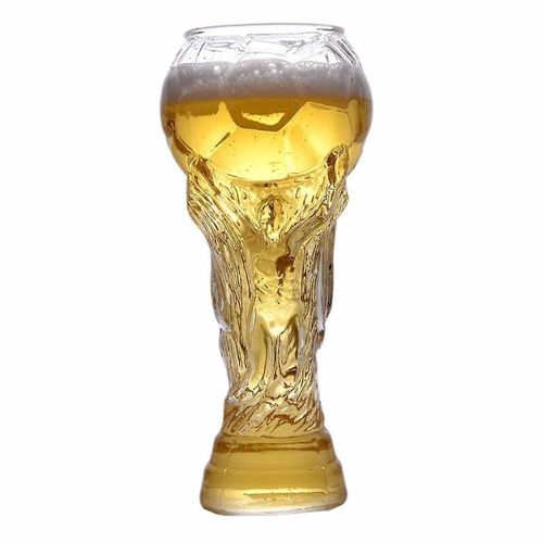 Chope À Bière Coupe Du Monde De Football - 450 Ml En Verre Borosilicate, Durable Et Élégante Pour Les Fans