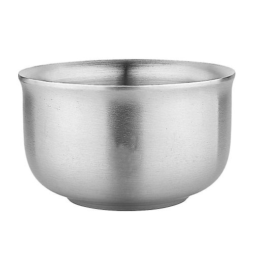 Bol À Double Paroi En Acier Inoxydable 304 De Qualité Supérieure - Ustensile De Cuisine Élégant, Durable Et Isolé Thermiquement Pour Aliments Chauds Et Froids