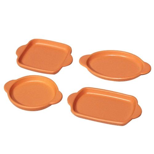 Lot De 4 Assiettes À Salade Miniatures Pour Maison De Poupée ¿ Accessoires Réalistes Pour Petit-Déjeuner