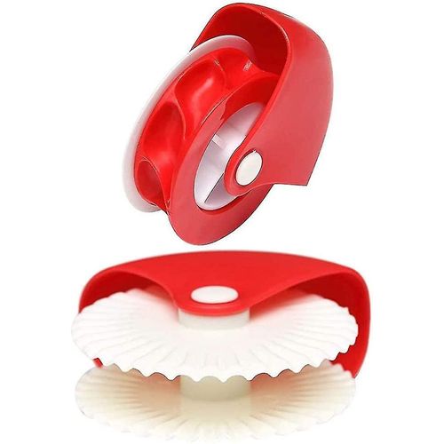 Ensemble De Coupe-Pâte Rond Polyvalent : Pizza, Pâtisserie Et Décoration De Bords Pour Des Résultats De Cuisson Et De Cuisson Parfaits