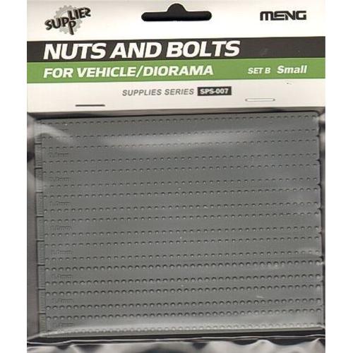 Military Vehicle Nuts And Bolts Set B Small-Meng