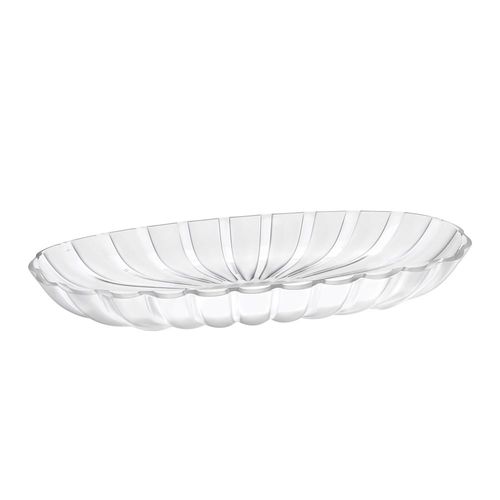 Plat De Service 19x38 Cm Dolce Vita Transparent