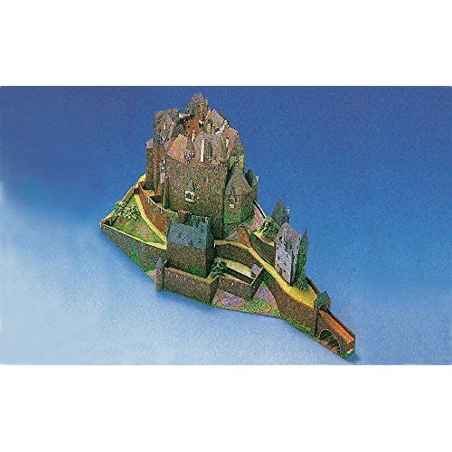Puzzle 16 Pièces Maquette En Carton : Château D'eltz