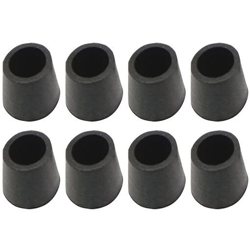 5 Bouchons Noirs Pour Tube Rond 30 Mm - Protection étanche Pour Balustrades, Meubles - 7