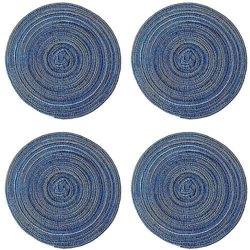 Sets De Table Ovales Élégants Et Lavables - Sets De Table Antidérapants, Résistants À La Chaleur Et Durables Pour La Salle À Manger Et La Décoration Intérieure