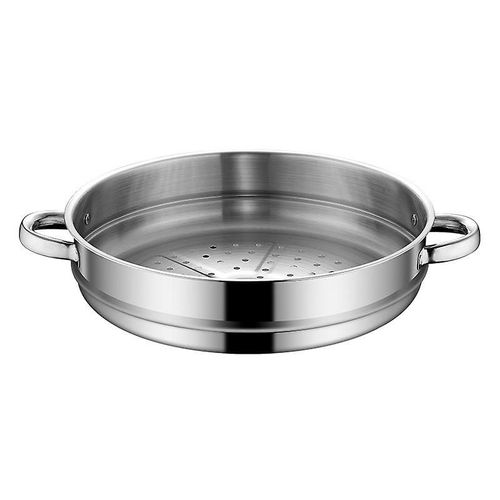 Panier vapeur en acier inoxydable de qualité supérieure avec double poignée ¿ Cuiseur vapeur durable et efficace pour une cuisine saine