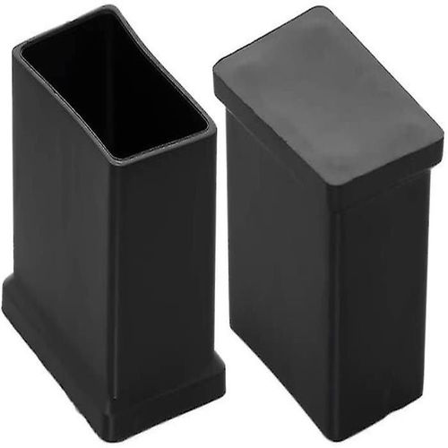 Lot De 8 Embouts De Pieds De Chaise Rectangulaires En Pvc 30 Mm X 50 Mm ¿ Protections De Sol Durables Et Non Marquantes Pour Meubles
