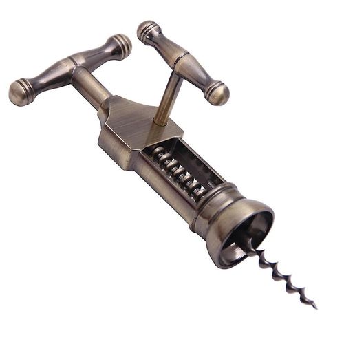 Tire-Bouchon Vintage En Alliage De Zinc ¿ Tire-Bouchon Multifonction Pour Une Ouverture Facile Et Des Cadeaux De Cuisine Amusants