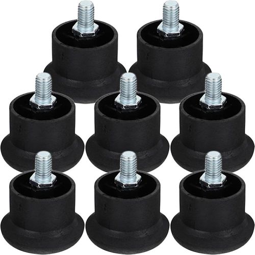 Lot De 8 Patins Pour Chaises De Bureau ¿ Durables, Antibruit, Protègent Le Sol Et Sont Faciles À Installer Pour Des Chaises De Bureau Stables.