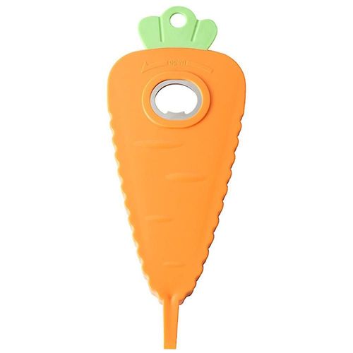 Ouvre-Boîte En Forme De Carotte - Outil Multifonctionnel, Peu Encombrant, Léger Et Ergonomique Pour Bocaux, Bouteilles Et Canettes