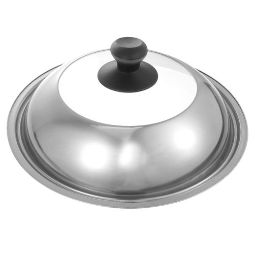 Couvercle De Casserole En Acier Inoxydable - Résistant À La Chaleur Et Polyvalent, Pour Poêles Et Casseroles, Tailles 30 Cm Et 32 Cm